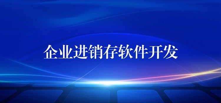 企业进销存软件开发