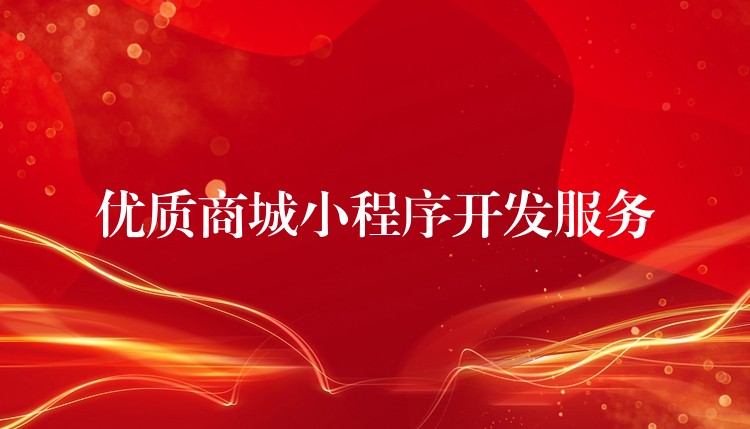 优质商城小程序开发服务