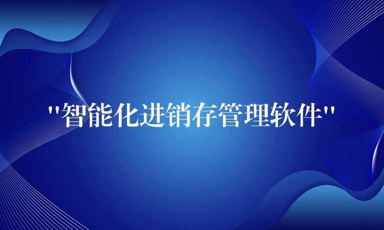“智能化进销存管理软件”