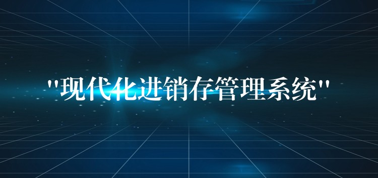 “现代化进销存管理系统”